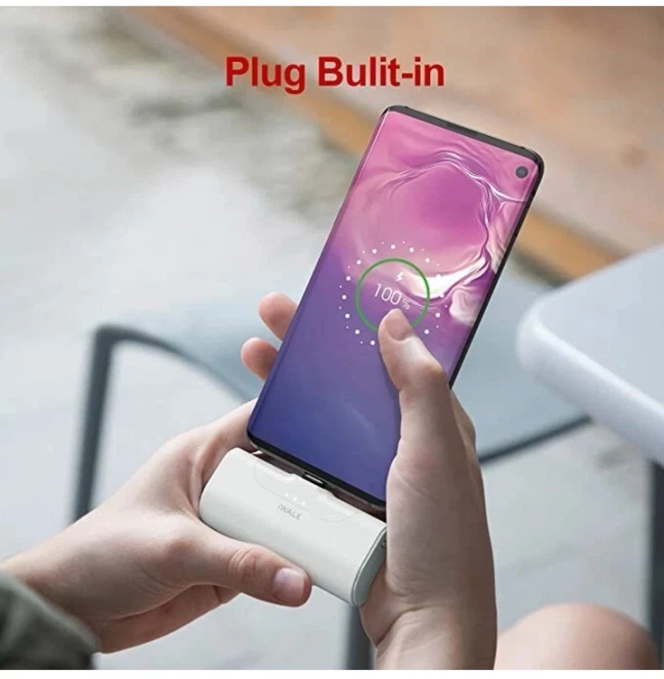 iWALK Link Me Plus 3350mah Portable Battery With Lighting Output for iPhone Pink