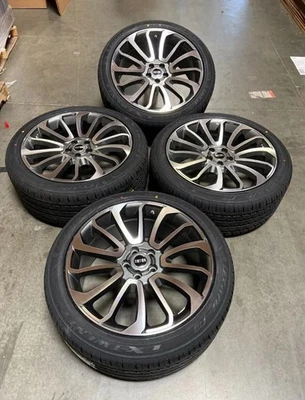 22" RANGE ROVER VELAR R-DYNAMIC SVO SVR WHEELS RIMS TIRES 2654022 5x108 - Image 1 of 4