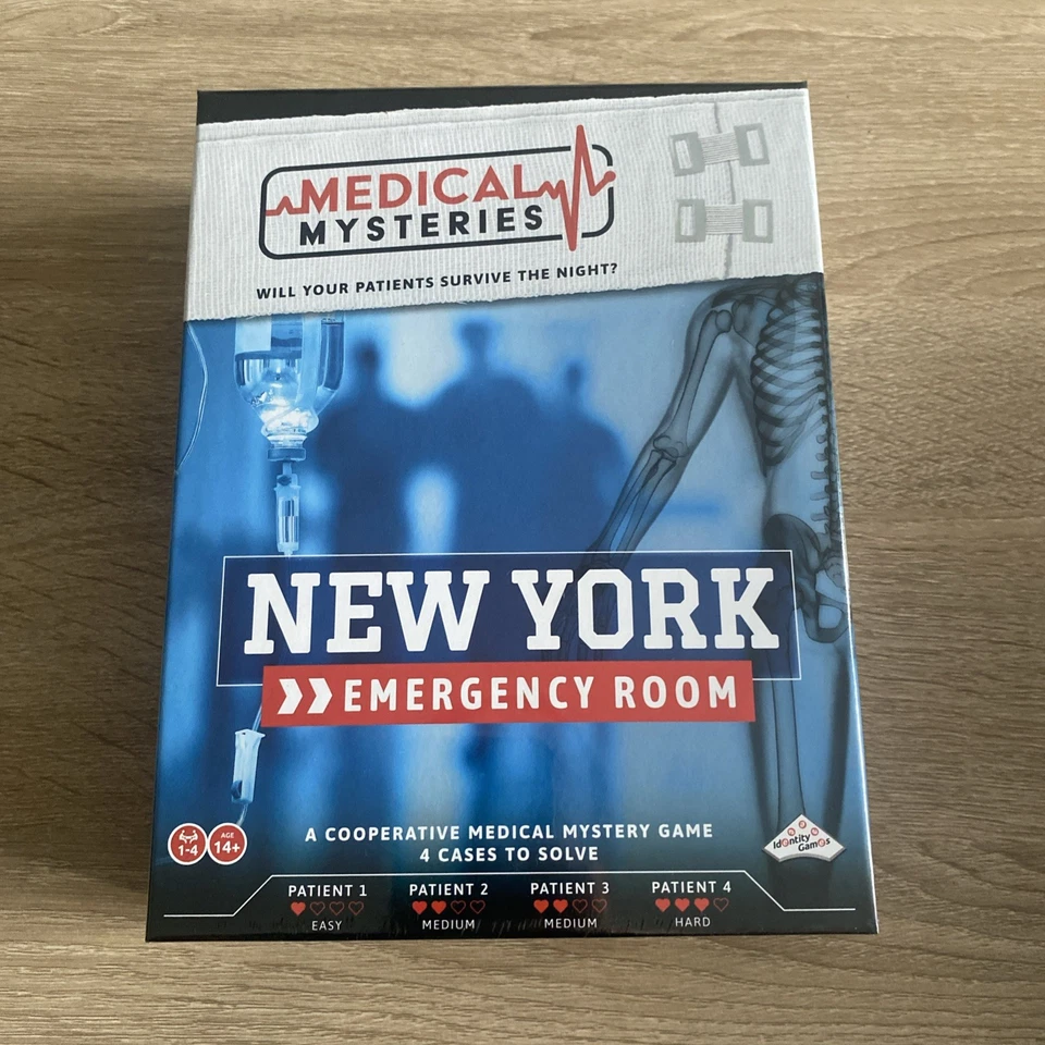 Medical Mysteries Board Game Co-operative Mystery Game Brand New & Sealed - Image 1 of 1