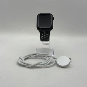 Apple Watch (Series 9) 45mm Midnight Aluminum w/ Nike Sport (LTE) - Very Good - Picture 1 of 5