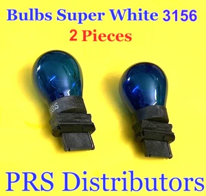 3156 Light Bulb Super white 3156 Single Filaments 2 Pieces Car Light Bulbs - Picture 1 of 3
