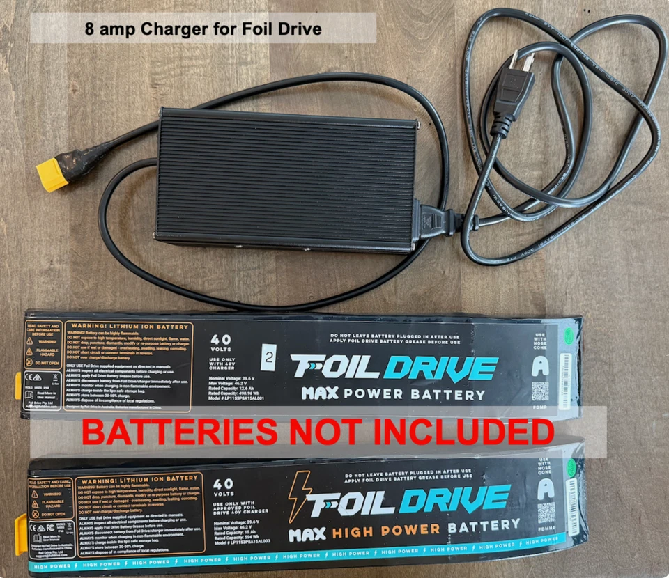 Fast Charger 8A for Gen2 Foil Drive - Image 1 of 1