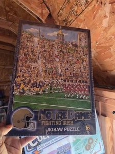 Notre Dame Fighting Irish Puzzle Neu Versiegelt 513 Teile 1996 John Holladay - Bild 1 von 2