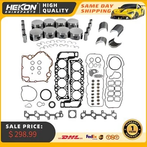 Head Gasket Set Piston Engine Bearings For 1999-08 Jeep Commander Dodge Ram 4.7L - Bild 1 von 10