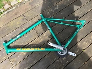 Kästle Benetton MTB aluminium bike frame 20" year 1997/98 retro cult shabby Vintage - Picture 1 of 13
