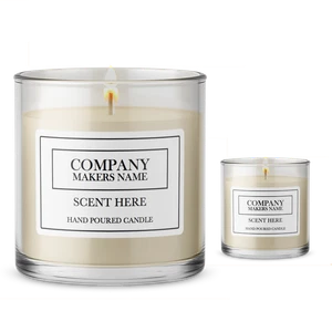 Candle Labels Sticker - Personalised Printed Stickers - Kraft - Paris - Picture 1 of 11