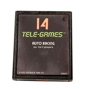 14 TELE-GAMES - Telegames 14 Autorennen - Atari 2600 Game Cartridge - Bild 1 von 1