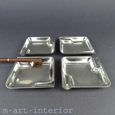 1 v. 4, WMF Aschenbecher, Cromargan, Ashtray, Art Deco 🟥 Post Bauhaus 30er 40er - Bild 1 von 4