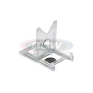 BCW 2 Piece Card Stand Crystal Clear Acrylic 1-STAND1 - Picture 1 of 3