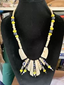 Seltene Vintage Afrikanische Perlenkette - Bild 1 von 8