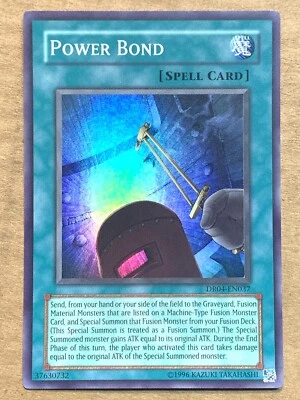 yugioh Power Bond DR04-EN037 Super Rare North American Near Mint - Image 1 of 3