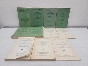 Congressional Hearings 1967 - 1974 Incomplete Set - Picture 1 of 12