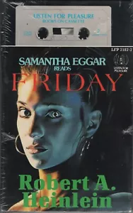 Samantha Eggar Reads Robert A. Heinlein's Friday Books on Cassette 1987 SEALED - Picture 1 of 2
