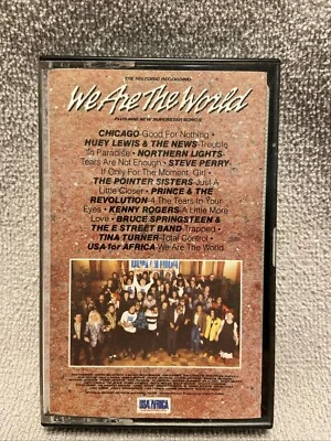 USA For Africa We Are The World Cassette - Image 1 of 4