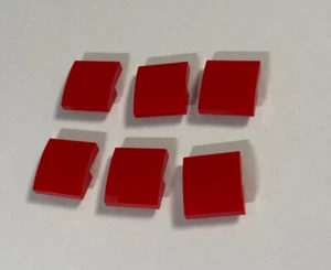 Lego® 6x    2x2x2/3 Slope Curved Dachstein Red Rot 15068 Neu New 6105976 - Bild 1 von 2