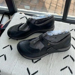 Romika NWT Women's Leather Mary Jane Black Tropic in Box 37 US 6 - Picture 1 of 7
