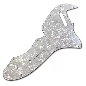 White Pearl 4 Ply Pickguard for '68-'72 Telecaster Thinline 12 Screw Made In USA - Picture 1 of 7