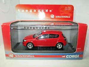 VAUXHALL ASTRA FLAME RED VA-09402 VANGUARDS  SCALA 1:43 - Foto 1 di 1