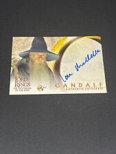 Ian Mckellan Gandalf FotR LotR authentic rare TOPPS autographed card 2 Available