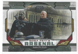 2022 TOPPS STAR WARS THE BOOK OF BOBA FETT ARSENAL GADERFFIT STICK BA-4 - Bild 1 von 1