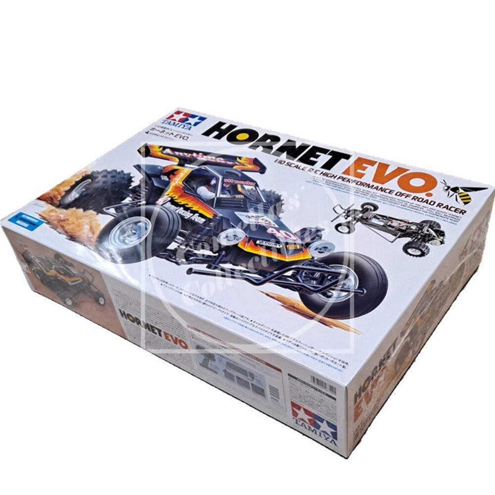 Tamiya 1/10 Hornet EVO 2WD Off Road Buggy Kit w/ Motor & ESC