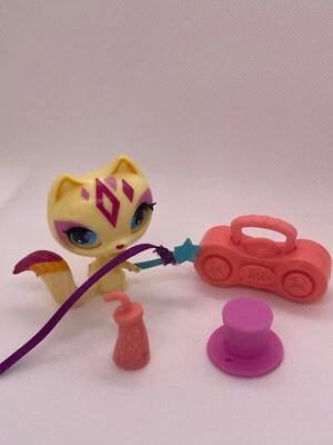 Gato Littlest Pet Shop LPS #2768 genuino con accesorios originales ver fotos Foto 1 de 4