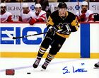 Sam Lafferty Pittsburgh Penguins Signed Autographed Home Skate 8X10 B