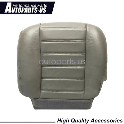 For 2003 2004 2005 2006 2007 Hummer H2 Driver Side Bottom Seat Cover Gray - Image 1 of 4