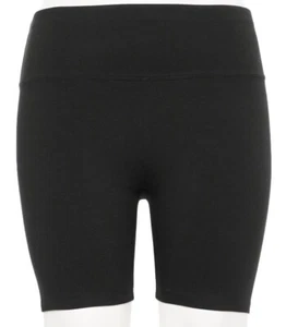 Sonoma High Rise Bike Short Solid Black Elastic Waist Casual Size 4X Women's GG - Picture 1 of 7