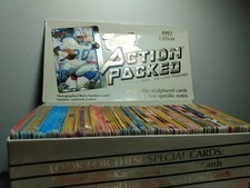 1992 Action Packed Football Singles Complete Your Set