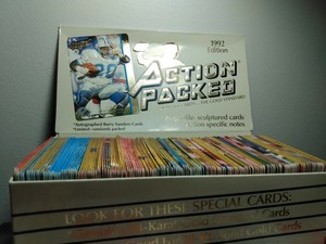 1992 Action Packed Football Singles Complete Your Set