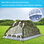 1-2 Man Single Layer Camping Tent Waterproof Outdoor Hiking Tent Shelte a S7Q9
