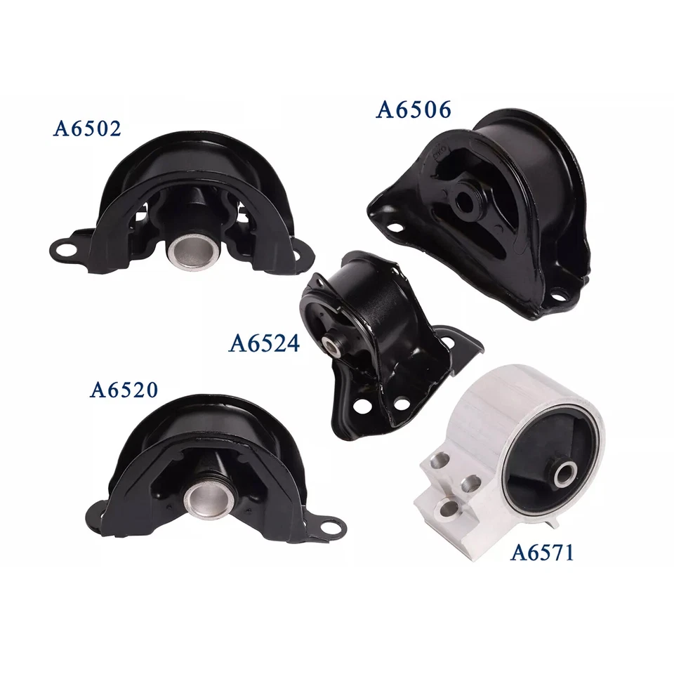 Repuesto de soportes de motor de 5 piezas para Acura Integra 1994-2001 1,8 L L L4 transmisión manual Foto 1 de 4