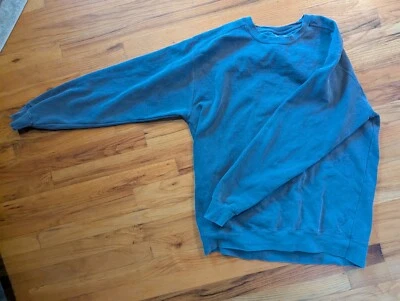 Comfort Colores Hombre Grande Azul Claro Jersey Camisa Foto 1 de 3