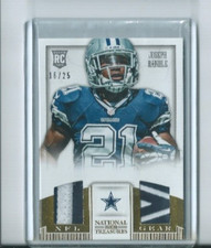 2013 National Treasures NFL Gear Materials Dual  GOLD  16/25 Joseph Randle