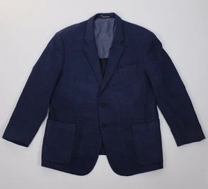Emporio Armani jacket blazer 60 US 50 XXL navy G Line wool sport coat - Picture 1 of 8