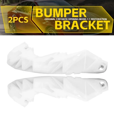 Juego de 2 soportes de parachoques delanteros diestro y derecho para modelos Infiniti G35 sedán 2007-2008 Foto 1 de 4