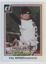 2015 Donruss Inaugural 1981 Edition Press Proof Bronze /299 Cal Ripken Jr HOF