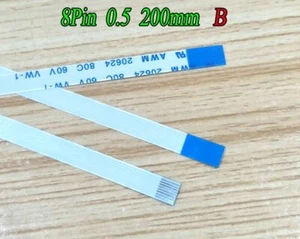 ASUS A55V K55V FFC FPC B-Type Flexible Cable Touchpad Flex Cable 0.5 8 Pin 20cm - Picture 1 of 4