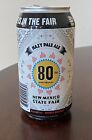 Marble New Mexico State Fair 80th Anniversary Empty Beer Can Top Opened