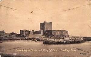 BR79545 carrickfergus castle and king william s landing stone northern ireland - Picture 1 of 2