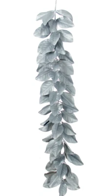 6FT Magnolia Leaf Garland Artificial Natural Looking Accent Christmas Decor - Image 1 of 4