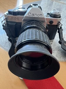 Canon AE 1 Programm mit 2 Zooms , 1 500er Tele , 1 Telekonverter Kenko - Bild 1 von 11