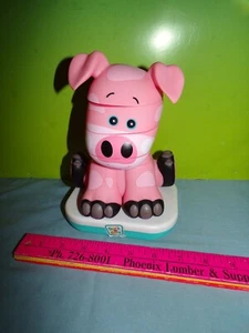 Stack-a-Roos Baby Pig by Salus Brands - Lights and Sound WORKS WONDERFUL - Picture 1 of 5
