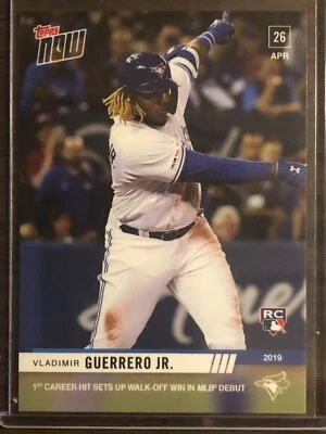 2019 Topps Now #137 Vladimir Guerrero Jr. Toronto Blue Jays RC - Image 1 of 2