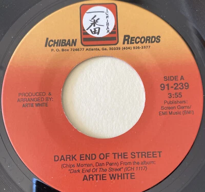 Artie White Dark End of the Street / Nite Before Pay Day NEW  unplayed - Image 1 of 3