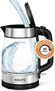 1.7L Glass Kettle: Fast Boil 1500 Watt with LED Indicator - Picture 1 of 7