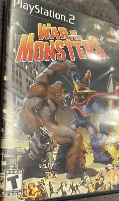 War of the Monsters (Sony PlayStation 2, 2003) NO MANUAL - Image 1 of 2