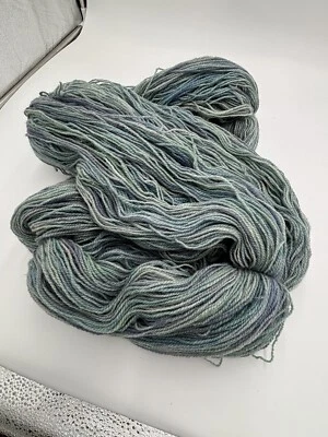 Hilado teñido a mano 72 % lana 18 % mohair 8 % seda 2 % angora 17,5 OZ Foto 1 de 4