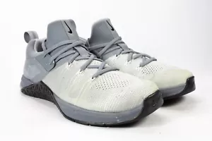 Nike Metcon Flyknit 3 Wolf Grey Men's Gym Cross Training Workout Shoes US 9.5 - Picture 1 of 9